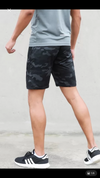 Men’s Camo Fitted Workout Shorts