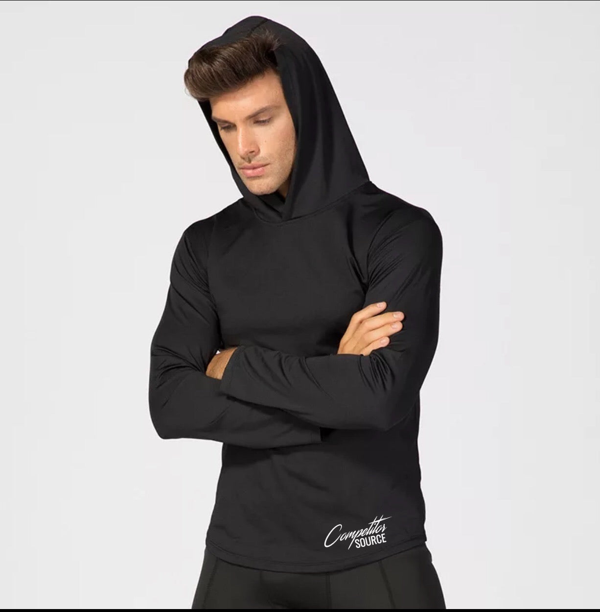 Light Weight Fall Workout Hoodie - Competitor Source